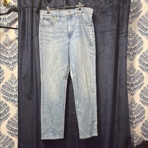 Madewell Blue Ankle Cropped Jeans